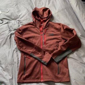 North face hooded jacket
